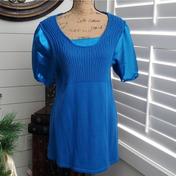 Kim Rogers Tops - Kim Rogers Sweater Tunic Top